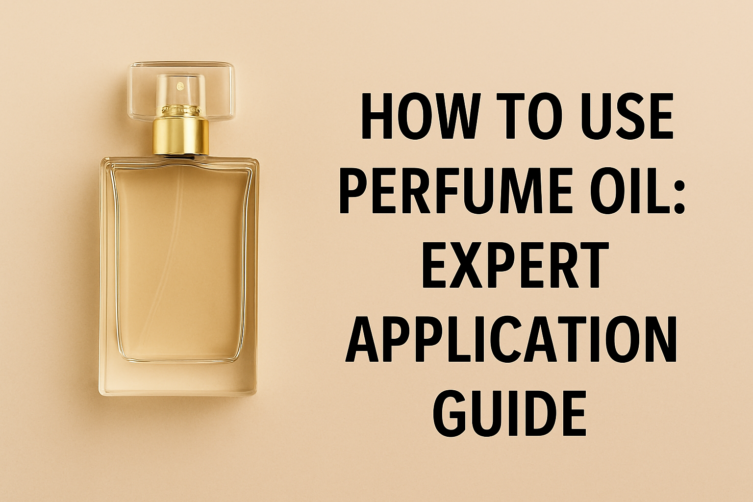 How to Use Perfume Oil: Expert Application Guide